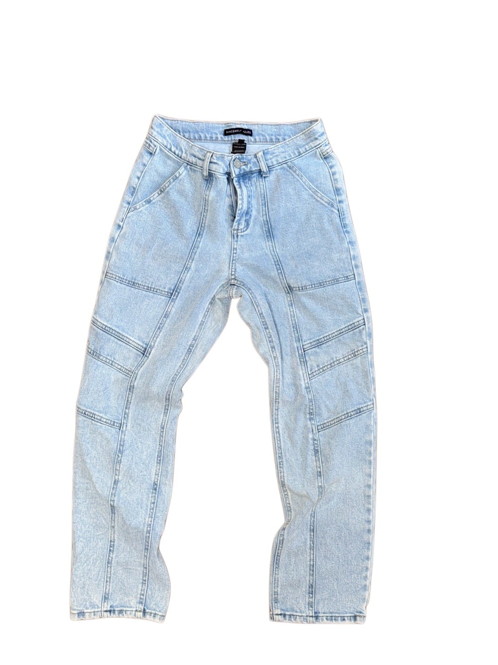 Sincerly Jules Light Wash Boyfriend Jeans